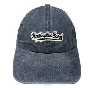 Huntington Beach Slideback Baseball Cap Blue One Size Adjustable Nissi Caps